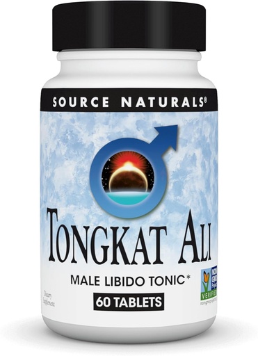 [BRSWIYQOAUNAECDI] Fuente Naturals Tongkat Ali Hombre Libido Tonic* - 60 Tablets