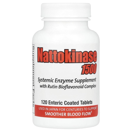 [BRSWIYQQCJ6WEHDK] Naturally Vitamins - Nattokinase - 120 tabs