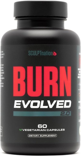 [BRSROEL2PIHGYHQ4] Sculpt Nation by V Shred Burn Thermogenic Fat Burner for Men & Women - Daytime Fat Burner Metabolism Booster - Premium Capsimax Cayenne Pepper, Chromax, Patented Ingredients - 60 Natural Veggie Pills