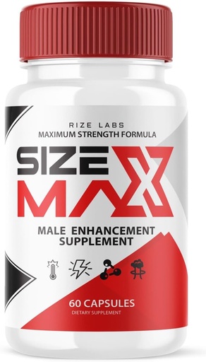 [BRSROHQHCF4GOAY7] rize laboratoře Men 's Size Max Pills, Přírodní a efektivní kapsle, Podporuje tělo k Provedení delší a lepší (60 Kapsle)