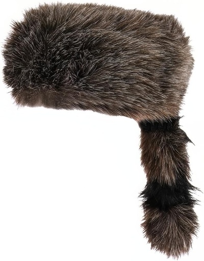 [BRSWGFDYOQHAYEIV] Rhode Island Novelty Raccoon Tail Hat, One Per Order