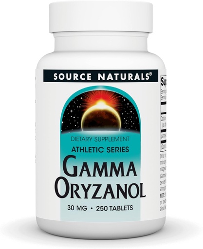 [BRSWIYT3OMAGCHTI] Джерело Природи Gamma Oryzanol, Атлетична серія Дієтичні добавки, 30 MG - 250 Таблетки