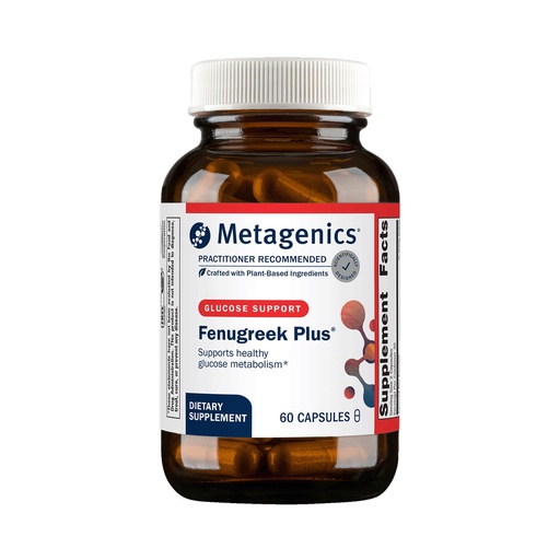 [BRSWIYYMA54BYDI5] Metagenics Fenugreek Plus - Supports Healthy Metabolism* - Vegetarian Herbal Support - with Bitter Melon & Gymnema Extract - Non-GMO & Gluten-Free - 60 Capsules