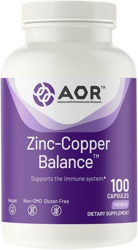 [BRSWIGT2BAOBWEAV] AOR Zinc- Copper Balance (100 caps)