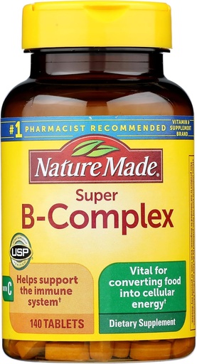 [BRSWGZY3OQFB6DQ2] Super Vitamin B-Complex 140 Tabs
