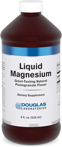 [BRSWIFI4BF6WCFT2] Douglas Laboratories Liquid Magnesium Mezzogiorno 124; understøtter hjerte, knogler og enzymatisk funktion; 124; 8 fl. oz.