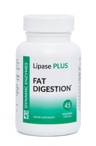 [BRSWKFT2CADAACDK] Lipase Plus Digestive Enzymes – Supports Fat Digestion & Nutrient Absorption – Enzyme Blend for High-Fat & Keto Meals – 45 Vegetarian Capsules
