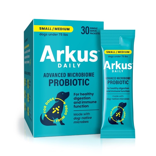 [BRSW2YD5CJYQMFI6] Small/Medium Dog Probiotic, the Only Product Made with Microbes Native to the Gut of Healthy Dogs, Supports Better Digestion, Gut Health, and Immune System, Maintains a Healthy Microbiome