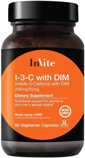 [BRSROAICCMIAAHLH] Indole 3 Avtomobilbinol 200mg DIM (I-3-C) - 30 Day Supply (2-Pack)