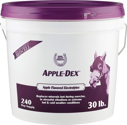 [BRSWIYQAOIMA2E32] Farnam Horse Health Apple-Dex Apple Flavored Electrolytes 30 pound 240 days