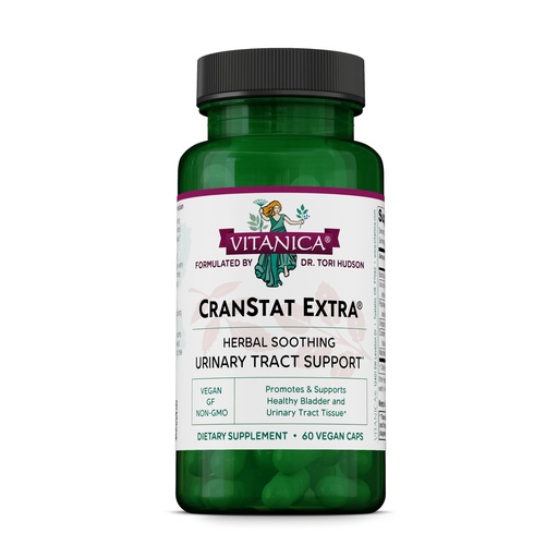 [BRSWIYQPB55WMDDY] Vitanica CranStat Extra, Urinary Tract Support, Vegan, 60 Capsules