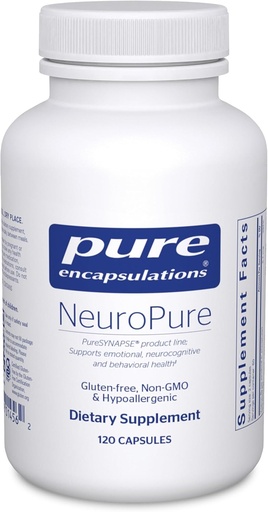 [BRSWI2YIBUNGOADE] Pure Encapsulations NeuroPure | Hypoallergene Ergänzung mit Enhanced Support for Calmness and Stress Relief | 120 Kapseln