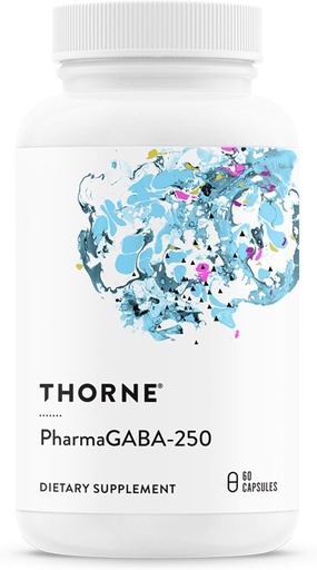 [BRSWIZYZOMOBOA36] THORNE - PharmaGABA - 250 - GABA 补编 - 250 mg 天然来源 Gamma - 氨基丁酸 - 促进平静、放松和聚焦的心智状态 * - 60 Capsules