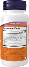 NOW Supplements, Eye Moisturize with MaquiBright, Ocular Health*, Promotes Healthy Tear Production*, Defense Against Normal Eyestrain*, 60 Veg Capsules, Brown (Pack of 2)