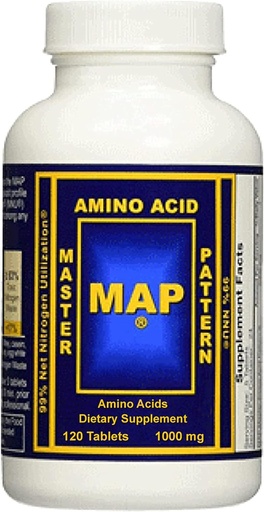 [BRSWKHDYCF5A2CLM] Master Amino Acid Pattern Map Muscle Building Tablets, 360 Count