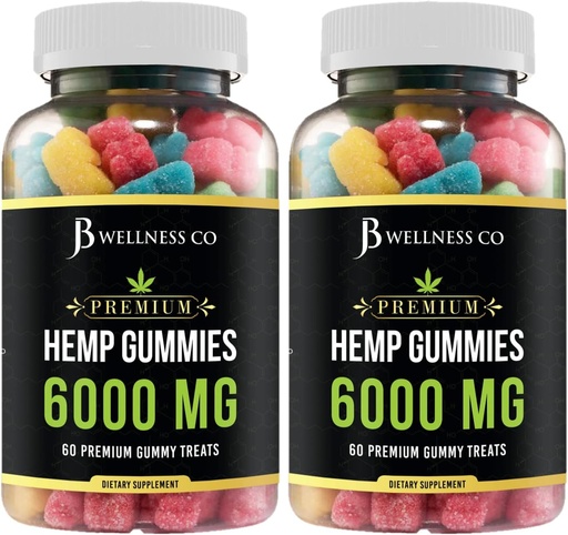 [BRSWGBDRB4ORAFLK] Hemp Gummys - 高级Gummys - 放松Gummy与Hemp Oil [2-Pack] (韩语).