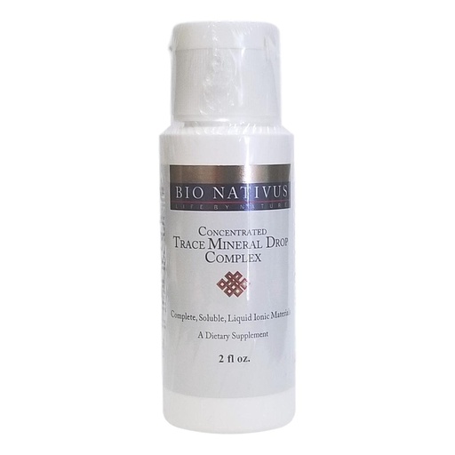 [BRSWGAAEOQNAACLL] BIO-NATIVUS, Concentrated Trace Mineral Drop Complex, 2 FL OZ