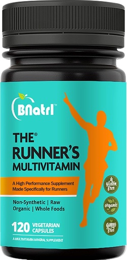 [BRSWK2T7DMBAOE3G] The Runner's Multivitamin-Organic High Performance Multivitamin Made Specifically for Runners, 2 Months Supply