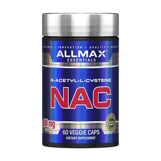 [BRSRMFAFCV7REETK] ALLMAX NAC - 60 Veggie Capsules - Immune Support & Free Radical Protection - 60 Servings
