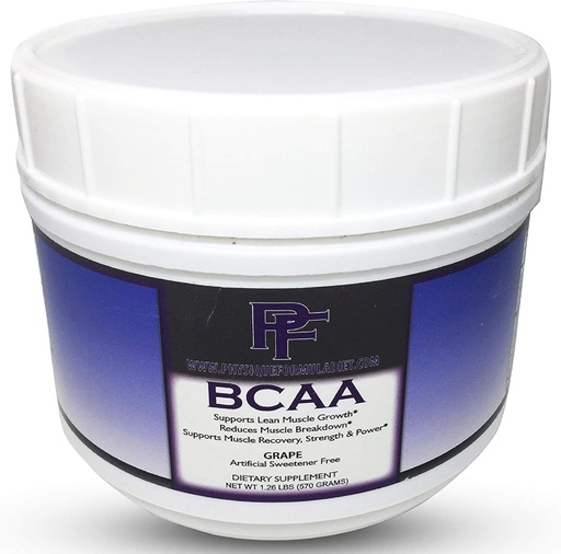 [BRSWEBL4O4FB4234] Physique Formula BCAAs with Stevia All Natural Branched Chain Amino Acids Powder with Glutamine & Sweetened with Stevia.Caffeine & Sucralose Free Grape Flavor No Sugar