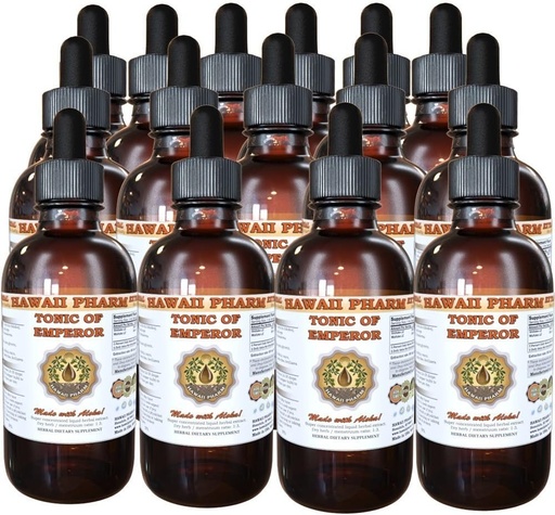 [BRSWIHQKPIHAO336] Shiitake, Maitake, Cordiceps, Reishi Liquid Extract, Organic Dried Shiitake, Maitake, Cordiceps, Reishi Tincture, Herbal Supplement, Hawaii Pharm, Made in USA, 15x4 fl.oz