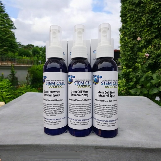 [BRSWIEY7BUJRWHAV] Stem Cell Supplement - 3 PK Deal - Stem Cell Worx Intraoral za 95% Absorpcija. Znanstveno dokazano aktiviranje stemnih celic. Cel dan energije, povečanje imunskega sistema, zmanjšanje bolečine v sklepih.