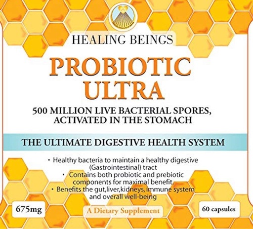 [BRSWIH34AZYQEC3E] The Original Probiotic Ultra- (Doctor Formulated) Comprehensive Digestive and intestinal Health Support Both Pre-Biotic and Pro-Biotic. It Also Supports auto Immune Related Wellness