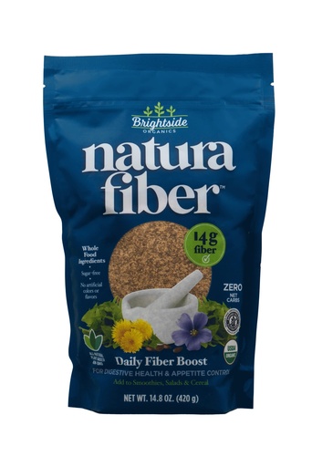 [BRSRMGINOUGQKADV] All-Natural Organic Fiber Powder Supplement, Plant-Based Whole Food Ingredients, No Artificial Colors or Flavors