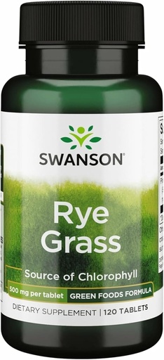[BRSWIY36BQEA2C3O] Swanson Rye Grass 500 Milligramas