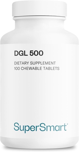 [BRSWIHQZBEDWC3IV] SUPERSMART - DGL 3 000 mg par jour - Gut Health - Extrait de racine de réglisse pour la santé gastro-intestinale.