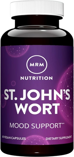 [BRSWIYT3PMCQAGYZ] MRM Nutrition St. John’s Wort | 0.3% Hypericin 450mg | Mood + Well-Being Support | Gluten-Free + Vegan | 60 Capsules