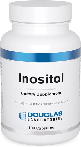 [BRSWIYIPBIDR2ADC] Douglas Laboratories Inositol (650 mg) | støtter nevrologisk helse, atferdsstabilitet og ovarianfunksjon | 100 kapsler