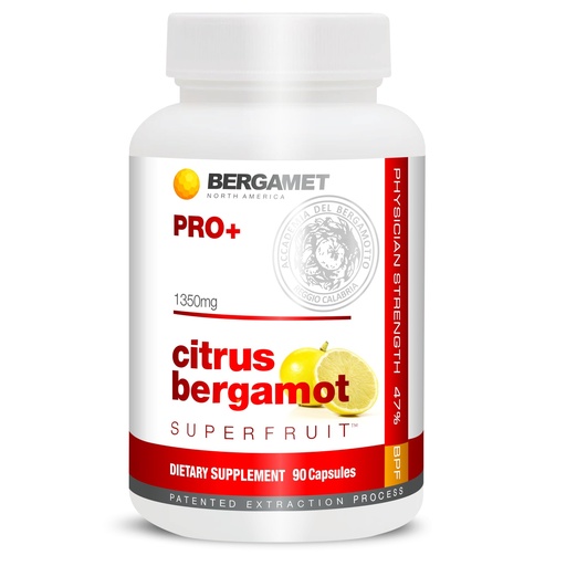 [BRSROFIOBUFQGDTO] BergaMet Citrus Bergamot SuperFruit PRO+ Supplement, 200:1 Extract, 1350mg, 80% Polyphenols, Olive Leaf Extract, 47% BPF, World's Strongest, 90 Capsules, 1 Month, Made in the USA