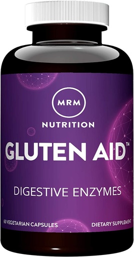 [BRSWIYAGDMFB6AI3] MRM Nutrición Gluten-AidTM ANTE enzimas digestivas TEN Gluten + Digestión láctea TEN BIOCORE DPP-IV® ANTE Gluten-Free TEN 60 Servimientos