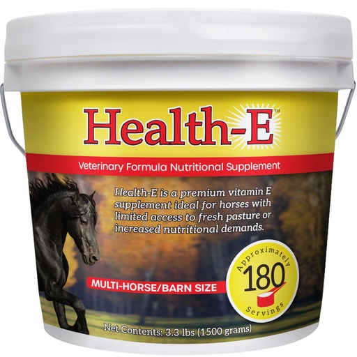 [BRSWKHD4OUDR42DE] Vitamin E Supplement for Horses, High-Potency dl-Alpha Tocopherol Powder, Supports Immune Muscle Skin and Nerve Wellness, Low Sugar Starch and Fructans (180 Servings)