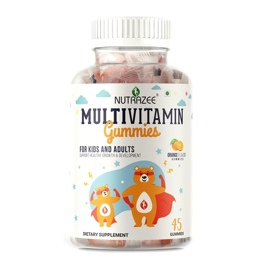 [BRSWGED5AUIBGADP] Multivitamin Gummies для дітей, чоловіків і жінок, доповнення з біотином та ефірними вітамінами для здорового зростання, розвитку та імунітету, 45 Гомі Bears