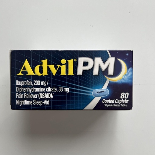 [BRSROYYPCV5W22QV] Advil PM 200 mg bevont kapszulák 80 ea (3 db-os csomag)