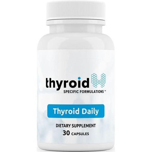 [BRSW2HALOB5GAETH] Thyroid Daily - The First Nutrient Complete Multi Designed for Optimal Thyroid Health. Thyroid Daily is Iodine Free w/ 19 Thyroid Daily Essential Nutrients for Thyroid Support.