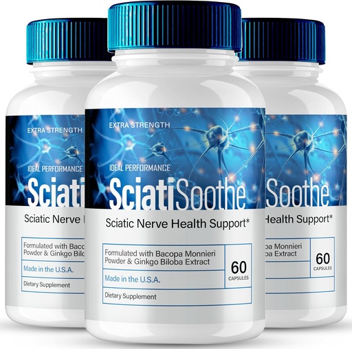 [BRSRAAQLAR5GMGTJ] SciatiSoothe для Sciatica Capsules, Sciati Soothe Nerve Health Support, SciatiSoothe Supplement Advanced Formula, Nerve Support таблетки - Максимальна міцність - SciatiSoothe Відгуки (3 пакет)