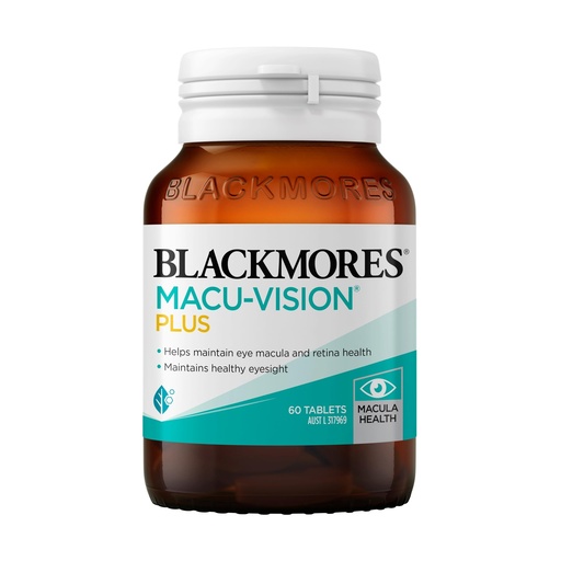 [BRSWIFI6CUNW2ETM] Blackmores Macu-Vision Plus X 60 Tablets