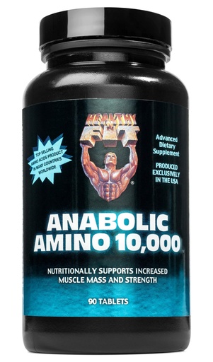 [BRSWIZYZOMPB4GTA] Healthy 'N Fit Amino 10,000 90 Tablets, EAA & BCAA - 10,000 MGS Amino Acids per Serving