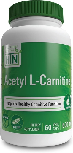 [BRSWIYT3BMNGOYL2] Acetyl L-Carnitine (500 mg, 60 capsules)