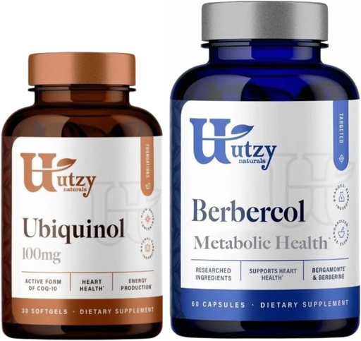 [BRSROAYHOUCG2CAV] Utzy Heart Health Bundle 124; Ubichinol i Berbecol