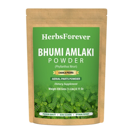 [BRSRMZIRAR7R6DTJ] HerbsForever Bhumi Amalaki Powder | Phyllanthus Niruri | Ayurvedic Herb for Wellness, Detox & Vitality | Non-GMO, Vegan, Gluten-Free | Natural Supplement | 454 GMS