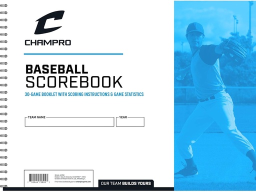 [BRSWIZQ6BQOWI3LA] CHAMPROBaseball Score Book