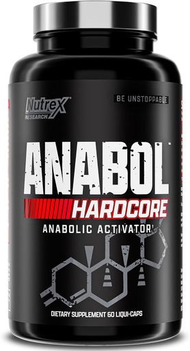[BRSWYZIRAEDQEHQY] Nutrex Research Anabol Hardcore Anabolic Activator, Muscle Builder and Hardening Agent, 60 Pills