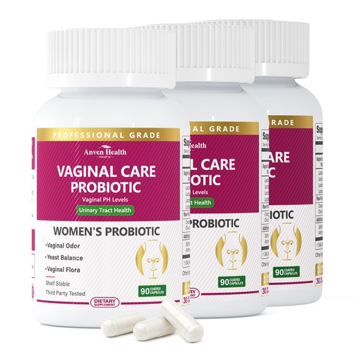 [BRSRAH34AUJWODI7] Vaginal Probiotics for Women - pH Balance & Healthy Odor Support with Lactobacillus, Prebiotics & Cranberry - 60 Billion for Feminine Flora, Urinary Tract & Hormonal Balance - 270 Caps