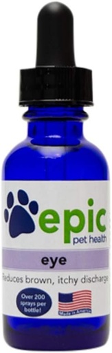 [BRSWIEYMCYPBQGQ3] Eye - All Natural Liquid Supplement for Improved Eye Health – Reduces Brown Discharge – for Best Results Mist Over Head and Put in Food & Water – Improve Eye Health Naturally (Dropper, 2 Ounce)