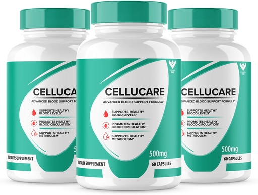 [BRSRAGD3BF7RSHL7] (3 paket) Cellucare Advanced Blood Support Formula dodatek - Cellucare Blood Kapsules - Največja moč, Cellucare All Natural Treatment, Cellu Care Pills Blood Support Reviews (180 Caps)