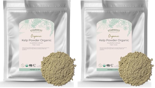 [BRSRAY35DIGWYGTO] Starwest Botanicals Organic Kelp Powder, 16 Ounce (Pack of 2)